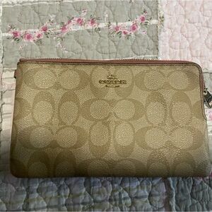 Large Coach wristlet